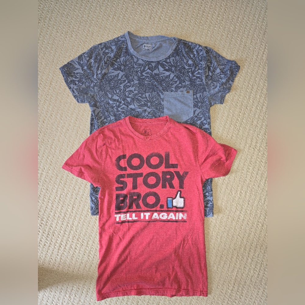 Lot of 2 Youth size small tee-shirts